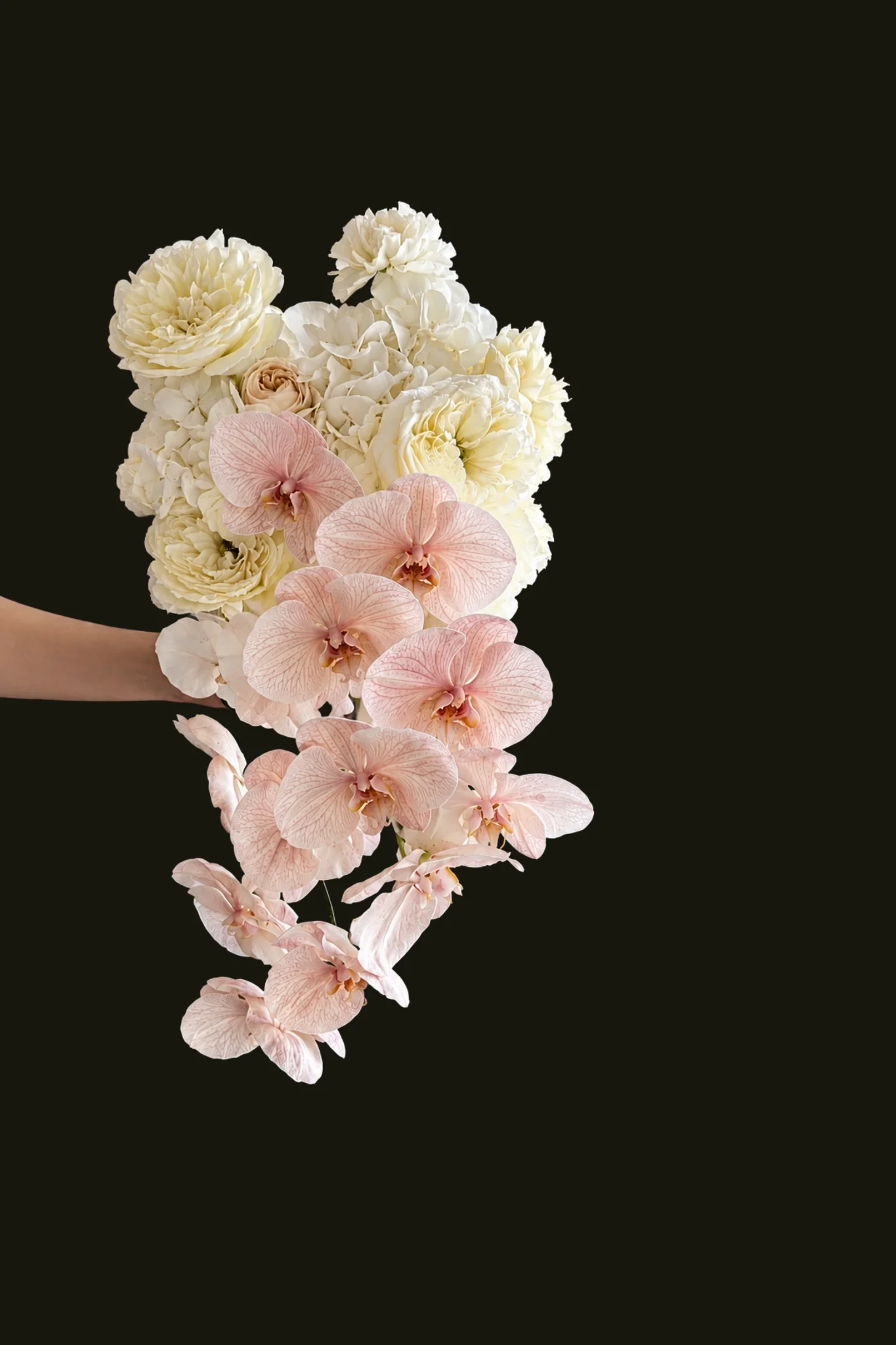 Pink & White Cascade